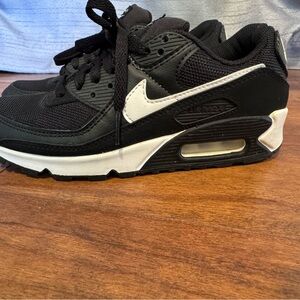 Nike Black and White Air Max Sneakers